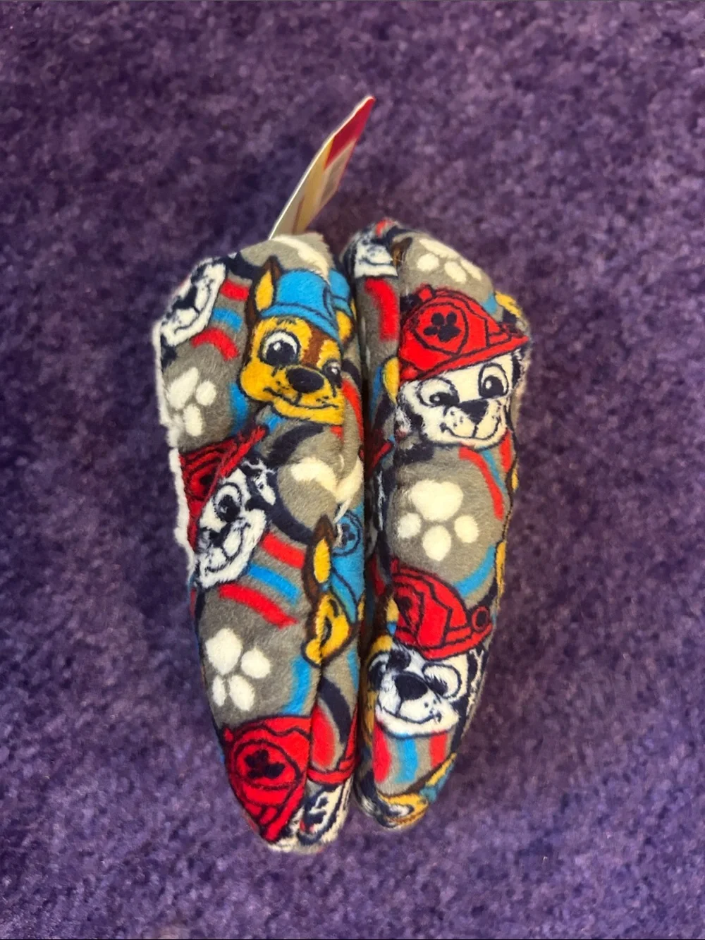 Paw patrol fuzzy babba slipper socks